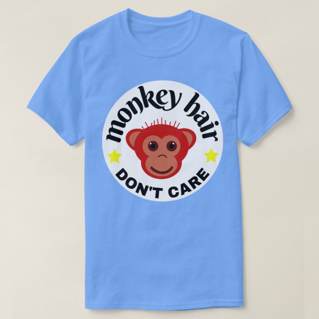 Camiseta Día del cabello malo 2 (Diseño del anverso)