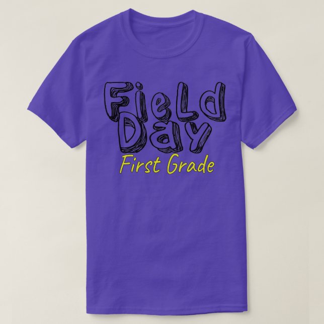 Camiseta Día del Campo 2022 Niños de escuela de primer grad (Diseño del anverso)