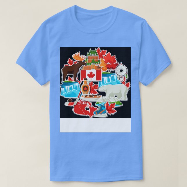 Camiseta Día del Canadá (2) (Diseño del anverso)