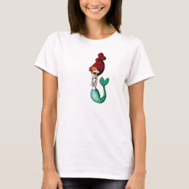 Camiseta Día del chica hermoso muerto de la sirena