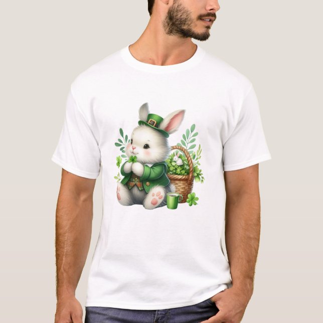 Camiseta Día del Conejo St Patricks (Anverso)