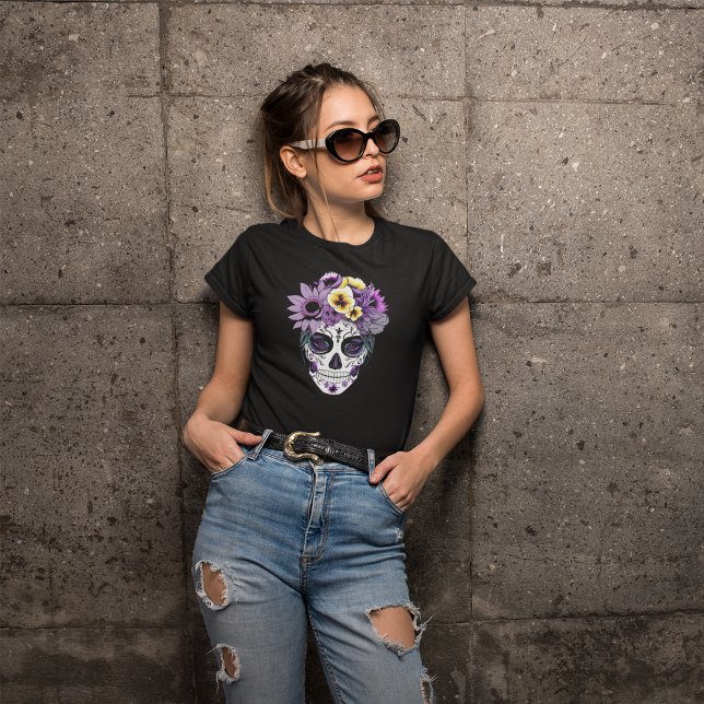 Camiseta Día del Cráneo de Candy Muertos - Día de Muertos S (Subido por el creador)