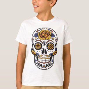Camiseta Día del cráneo mexicano de los muertos