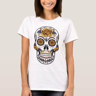 Camiseta Día del cráneo mexicano de los muertos