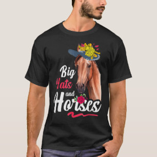 Camiseta Día del Derby 2022 Sombreros Grandes y Caballos