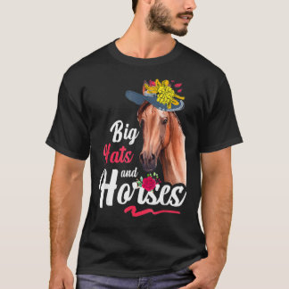 Camiseta Día del Derby 2022 Sombreros Grandes y Caballos