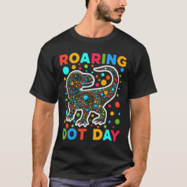 Camiseta Día del Dot de Dinosaurios