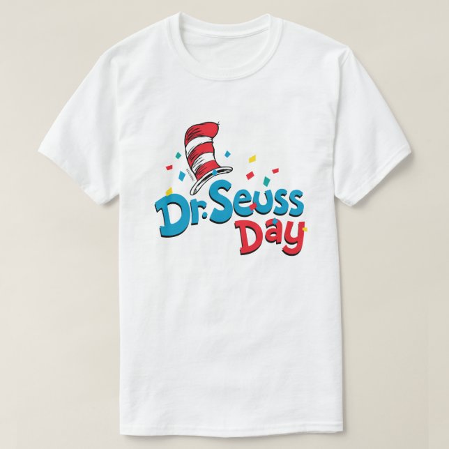 Camiseta Día del Dr. Seuss | Confetti (Diseño del anverso)