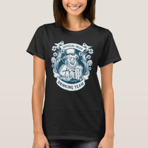 Camiseta Día del Equipo de Bebidas San Patricio
