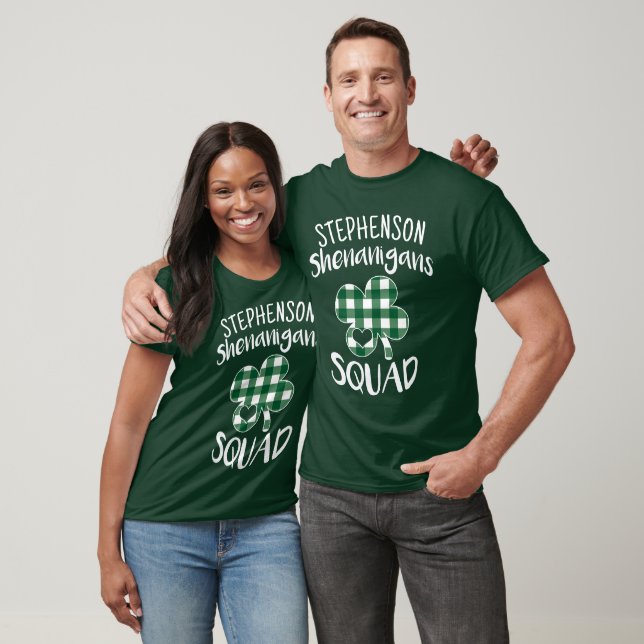 Camiseta Día del Escuadrón de Squad St Patricks Personaliza (Unisexo)