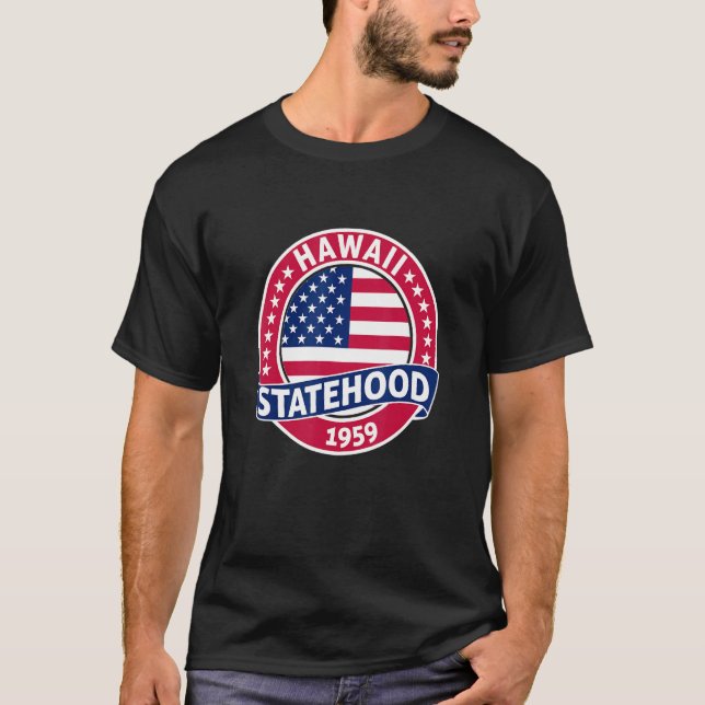 Camiseta Día del Estado de Hawái (Anverso)