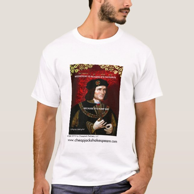 Camiseta Día del favorito de Richard III (Anverso)