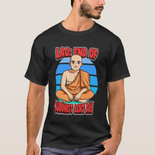 Camiseta Día del fin de la Cuaresma budista de Laos