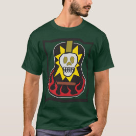 Camiseta Día del frente y de la parte posterior muertos de