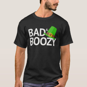 Camiseta Día del Funny Santo Patrick Mal Y Boozy