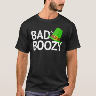 Camiseta Día del Funny Santo Patrick Mal Y Boozy