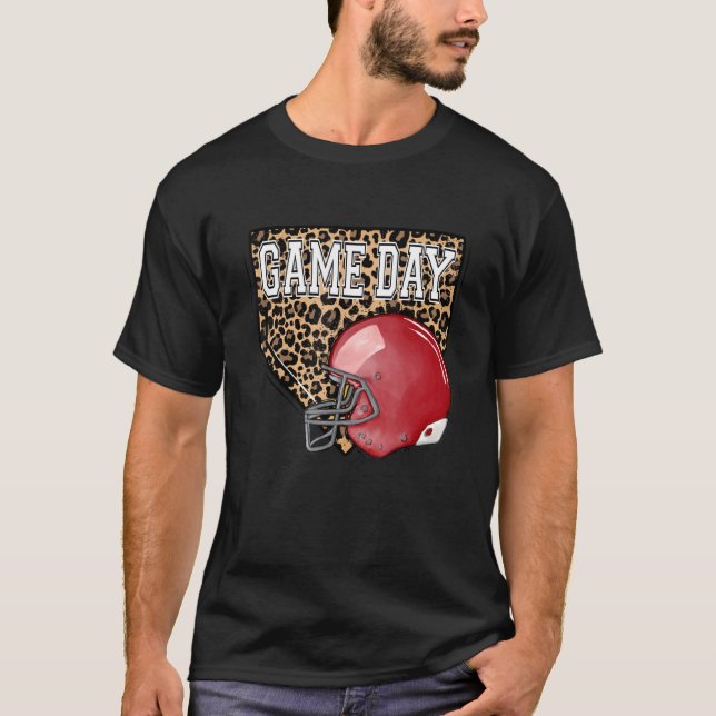 Camiseta Día del Fútbol Americano blanqueado Vibes Tee Foot (Anverso)