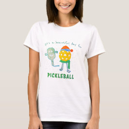 Camiseta Día del futbolín divertido Guay Trendy Pickleball