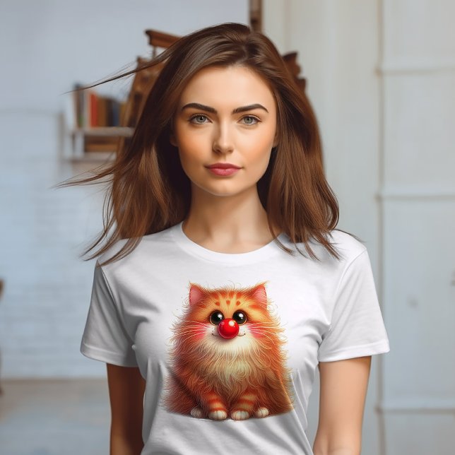 Camiseta Día del Gato de Nariz Roja (Subido por el creador)