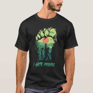 Camiseta Día del Gran Pie St Patricks, Odio Al Pueblo Sain