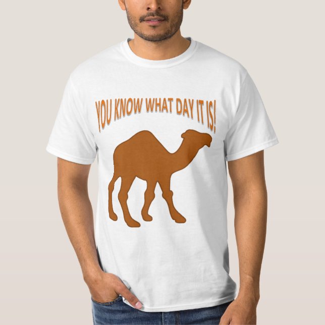 Camiseta ¡Día del Hump! ¡Humpday! (Anverso)