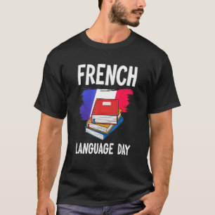 Camiseta Día del Idioma Francés Naciones