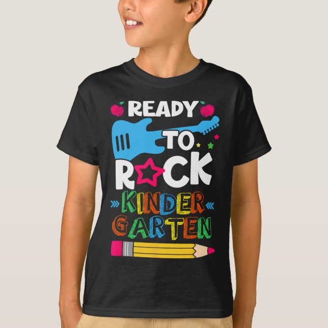 Camiseta Día Del Jardín Infantil Listo Para Rodar El Jardín (Anverso)