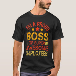 Camiseta Día del Jefe Agradecimiento a los Empleados Oficin