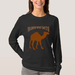 Camiseta DÍA DEL JOROBADO Camello de Hump Day -Camiseta