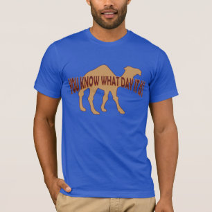 CAMISETA DÍA DEL JOROBO ! CAMELLO DEL DÍA DEL JOROBO