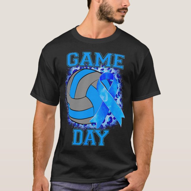 Camiseta Día del juego blanqueado Conciencia sobre la diabe (Anverso)