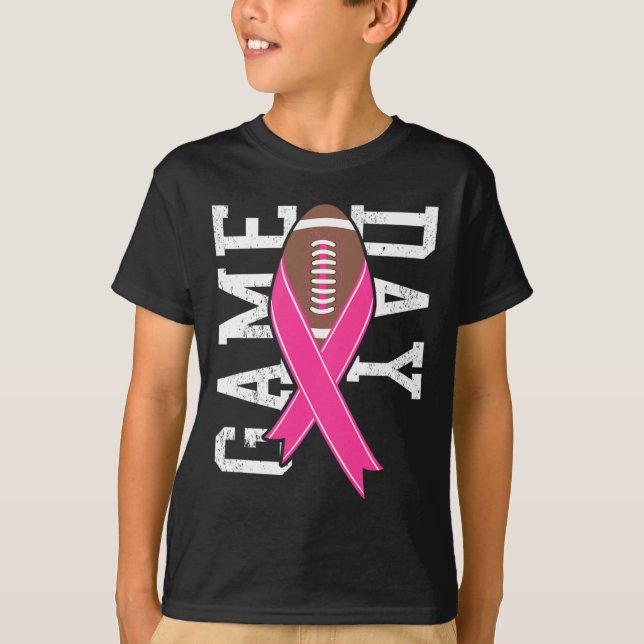Camiseta Día del Juego - Conciencia sobre el cáncer de mama (Anverso)