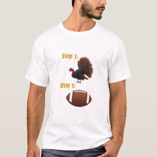 Camiseta Día del Juego Día de Acción de Gracias Turco Estad