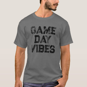 Camiseta Día Del Juego Vibes S, Este Es El Día Del Fútbol D