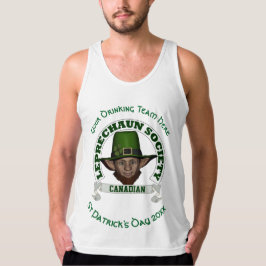 Camiseta Día del leprechaun canadiense personalizado St Pat