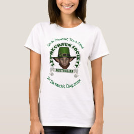 Camiseta Día del leprechaun personalizado australiano St Pa