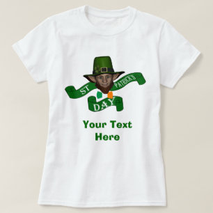 Camiseta Día del Leprechaun Verde