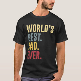 Camiseta Día Del Mejor Padre Del Mundo