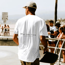 Camiseta Día del mejor padre moderno de gemelos