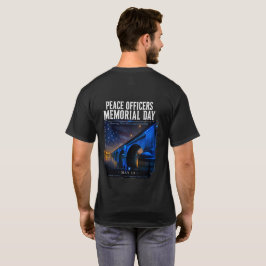 Camiseta Día del Memorial de los Oficiales de Paz London Br