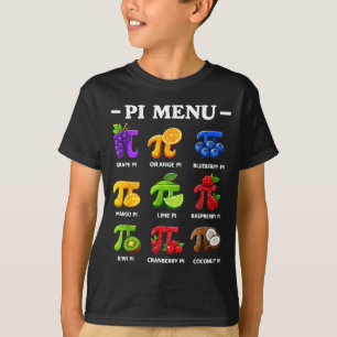 Camiseta Día del menú 3,14 símbolo de profesor de matemátic