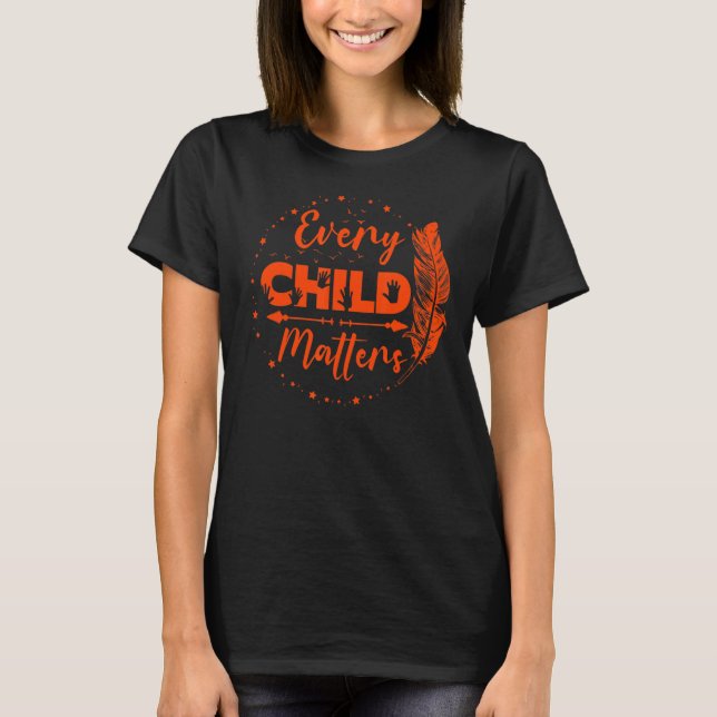 Camiseta Día del naranja Todos Los Niños La Amabilidad Impo (Anverso)