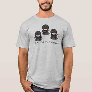 Camiseta Día del Ninja, personalizado ninjas