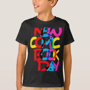 Camiseta Día del Nuevo Cómic (superposición) 
