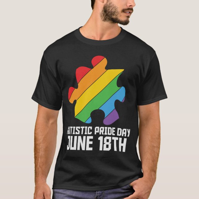 Camiseta Día del orgullo autista (Anverso)