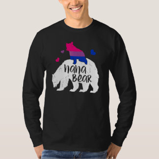 Camiseta Día del Orgullo Bisexual de la Bandera Bisexual de