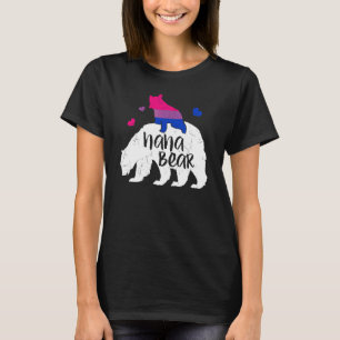 Camiseta Día del Orgullo Bisexual de la Bandera Bisexual de