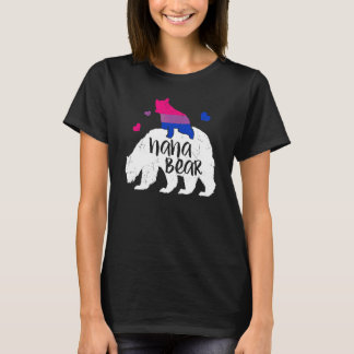 Camiseta Día del Orgullo Bisexual de la Bandera Bisexual de