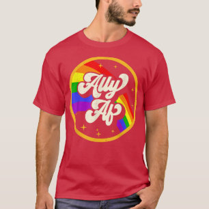 Camiseta Día del Orgullo Gay de Rainbow Ally
