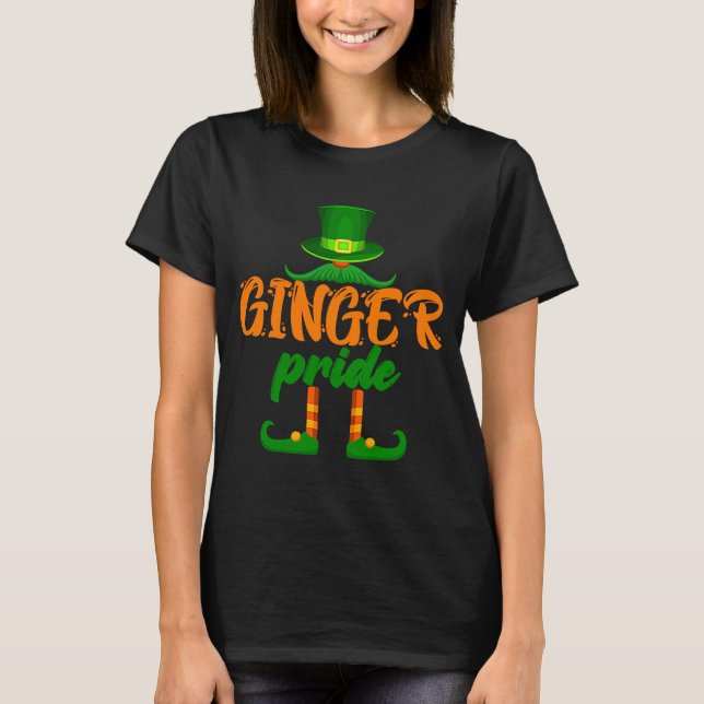 Camiseta Día del orgullo gay de Saint Paddys Shamrock (Anverso)